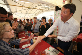 RAVENNA 03/09/17. RENZI ALLA FESTA DELL’ UNITA’ DI RAVENNA