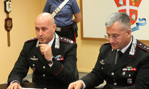 RAVENNA 22/09/16. CARABINIERI DI RAVENNA ARRESTO PER STALKING