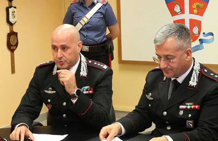 RAVENNA 22/09/16. CARABINIERI DI RAVENNA ARRESTO PER STALKING