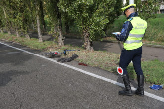 RAVENNA 25/09/17. INCIDENTE IN VIALE GALILEI