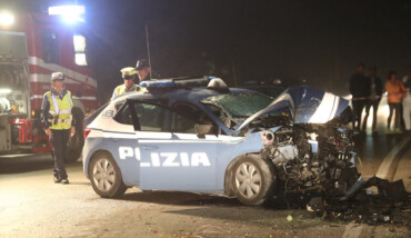 RAVENNA 16/09/2017. INCIDENTE A LIDO ADRIANO, MORTI DUE POLIZIOTTI