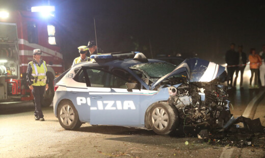 RAVENNA 16/09/2017. INCIDENTE A LIDO ADRIANO, MORTI DUE POLIZIOTTI