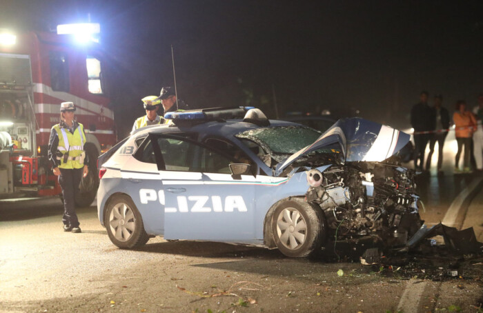 RAVENNA 16/09/2017. INCIDENTE A LIDO ADRIANO, MORTI DUE POLIZIOTTI