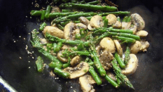 Asparagi E Funghi