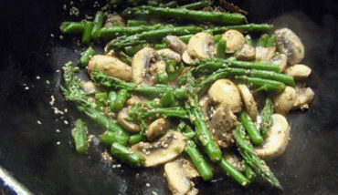Asparagi E Funghi