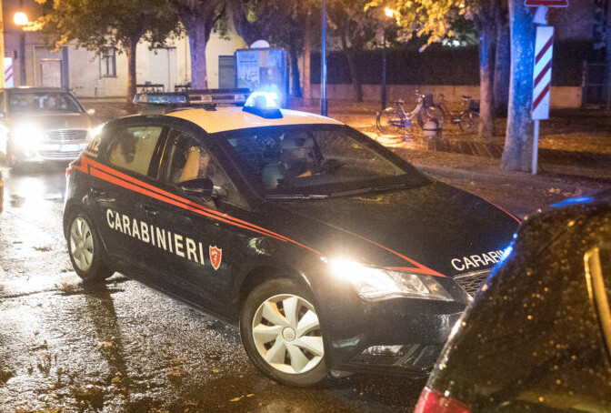 RAVENNA 02/09/2017. CARABINIERE AGGREDITO DA PACHISTANO IN VIALE PALLAVICINI