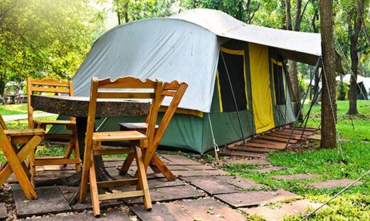 Campeggio Tenda Tavola 04