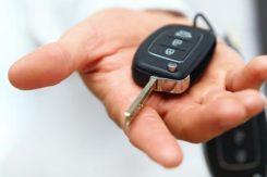 Car Key In Hand