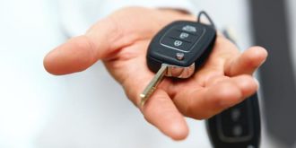 Car Key In Hand