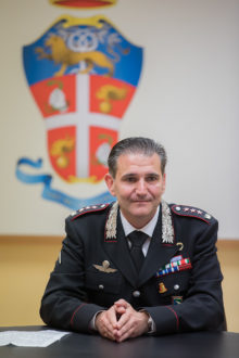 RAVENNA 23/09/17. CARABINIERI, Comandante Provinciale Col T. SFP Roberto DE CINTI.