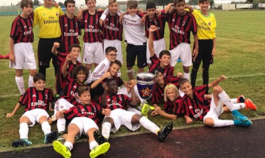 Esultanza Milan Ravenna Top Cup