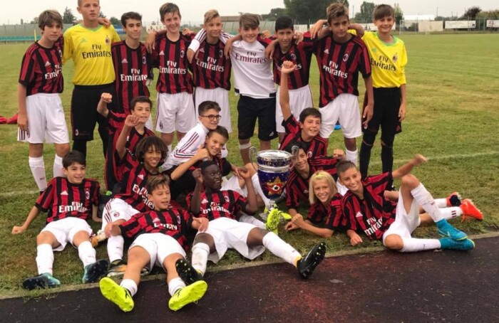Esultanza Milan Ravenna Top Cup