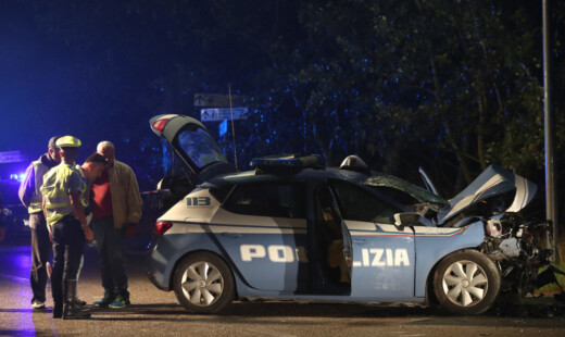 RAVENNA 16/09/2017. INCIDENTE A LIDO ADRIANO, MORTI DUE POLIZIOTTI