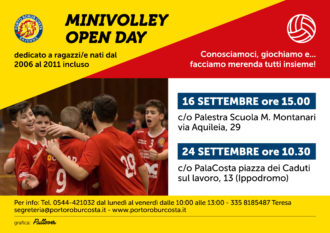 Locandina Open Day Minivolley