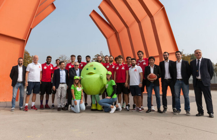 La presentazione dell'OraSì Basket Ravenna