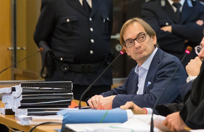 Ravenna 10/10/2017. FEMMINICIDIO GIULIA BALLESTRI. Iniziato Il Processo Che Vede Imputato Matteo Cagnoni Accusato Dell’ Omicidio Della Moflie Giuglia Ballestri.