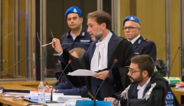 Ravenna 10/10/2017. FEMMINICIDIO GIULIA BALLESTRI. Iniziato Il Processo Che Vede Imputato Matteo Cagnoni Accusato Dell’ Omicidio Della Moflie Giuglia Ballestri.
