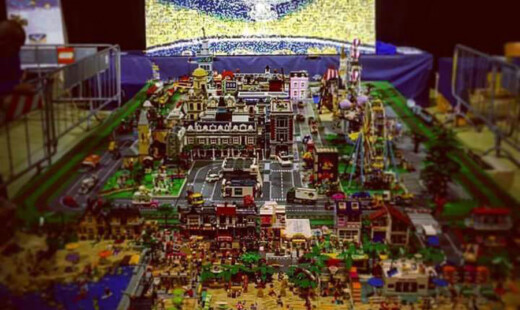 Lego esposti all'Almagià