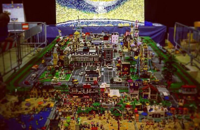 Lego esposti all'Almagià