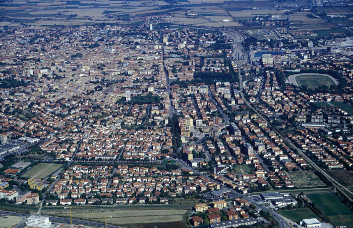 RAVENNA 14/12/04. FOTO AEREE DI RAVENNA