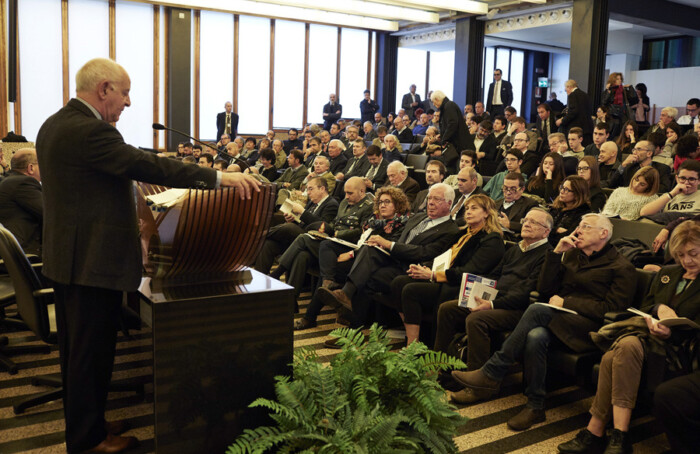 RAVENNA 8/11/2017. SAPIR Si è Svolto Stamattina, Nella Sala Cavalcoli Della Camera Di Commercio, Il Convegno Organizzato Dallo Stesso Ente Camerale E Da Sapir Incentrato Su Storia E Prospettive Della Principale Impresa Portuale Di Ravenna. L’occasion