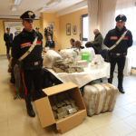 RAVENNA 20/11/2017. CARABINIERI, CONFERENZA PER MAXI SEQUESTRO DI DROGA