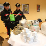 RAVENNA 20/11/2017. CARABINIERI, CONFERENZA PER MAXI SEQUESTRO DI DROGA