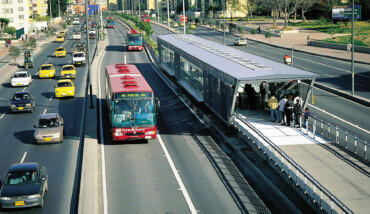 il TransMilenio e le corsie preferenziali