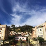 Costruzioni sulle pendici del Monserrate
