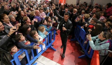 Gabbani al centro commerciale