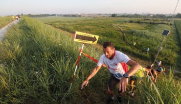 RAVENNA 04/07/2015. ROMAGNA TRAIL CORSA PODDISTICA CON PARTENZA ALL 5.30 DAI GIARDINI PER 16 KM