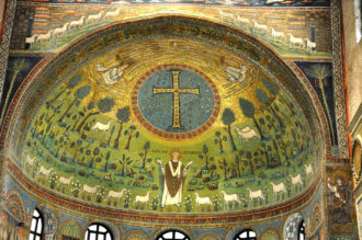The Apse Mosaic At Sant'Apollinare In Clase