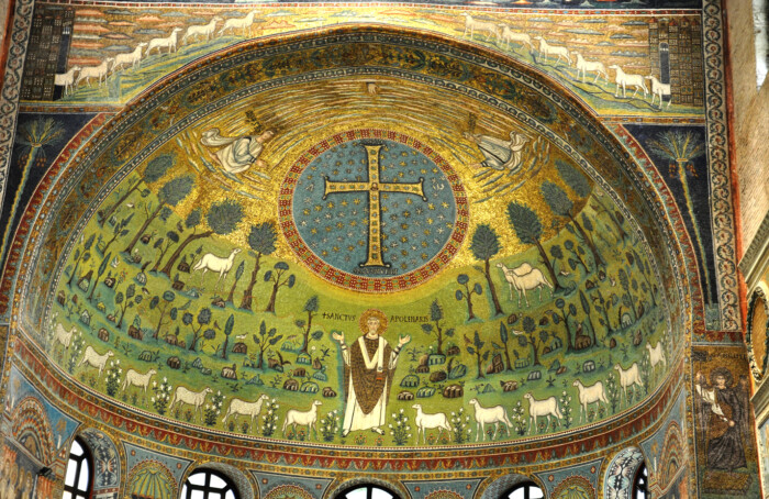 The Apse Mosaic At Sant'Apollinare In Clase