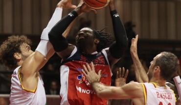 RAVENNA 23/12/2017. LNP Serie A2 Tredicesima Giornata OraSì Basket Ravenna VS Dinamica Generale Mantova.