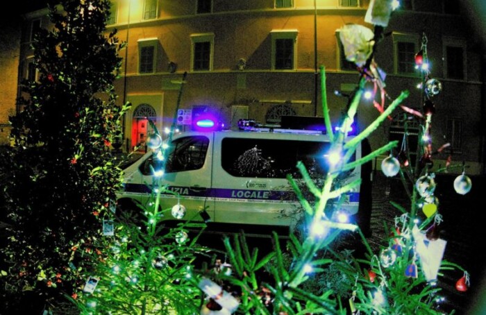 La polizia municipale della Bassa