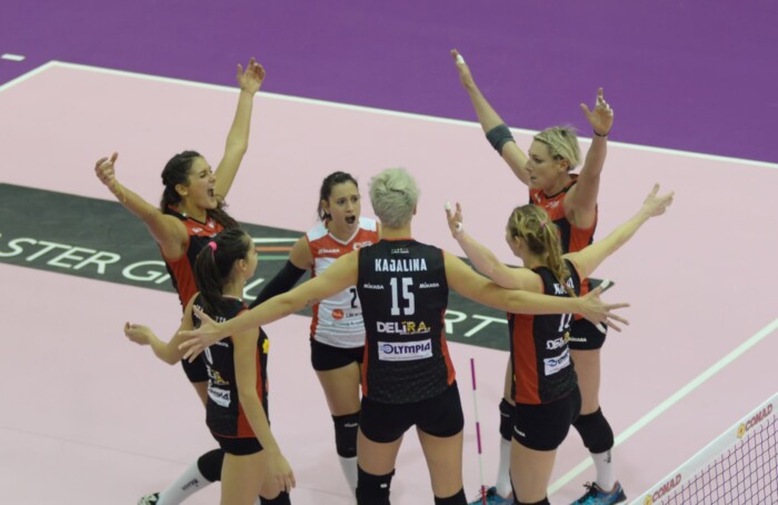 Esultanza Conad Contro Club Italia