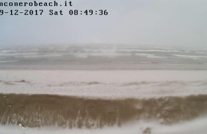 Neve a Tagliata di Cervia