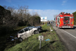 L'incidente del 3 gennaio sull'Adriatica