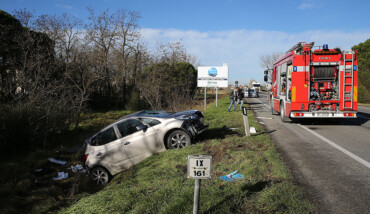 L'incidente del 3 gennaio sull'Adriatica