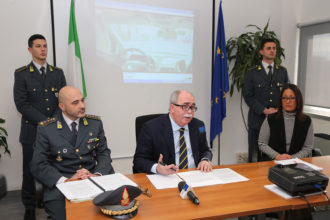 RAVENNA 12/01/2018. CONFERENZA STAMPA IN PROCURA PER L’ ARRESTO DI 2 FUNZIONARI DI HERA.