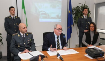 RAVENNA 12/01/2018. CONFERENZA STAMPA IN PROCURA PER L’ ARRESTO DI 2 FUNZIONARI DI HERA.