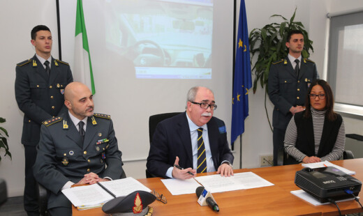 RAVENNA 12/01/2018. CONFERENZA STAMPA IN PROCURA PER L’ ARRESTO DI 2 FUNZIONARI DI HERA.