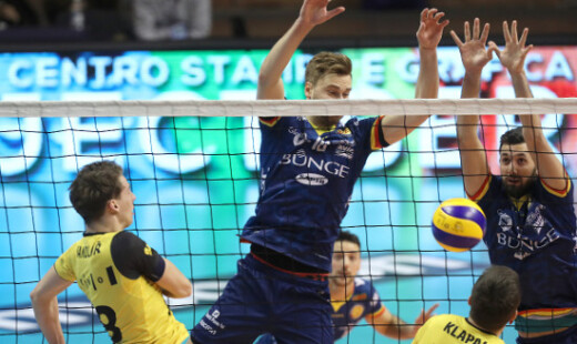 VOLLEY PALLAVOLO CHALLENGE CUP. BUNGE RAVENNA VOLLEJBAL BRNO.