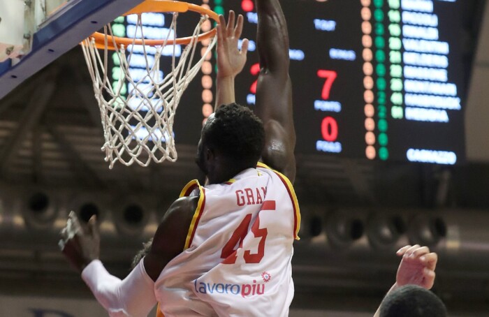 RAVENNA 07/01/2018. LNP Serie A2 Quindicesima Giornata OraSì Basket Ravenna VSTermofrangia Jesi.