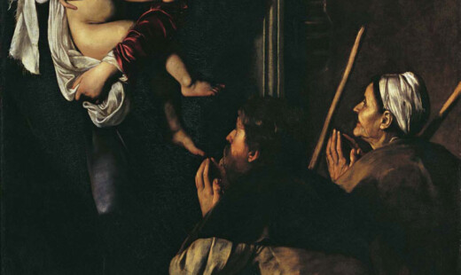 1 Caravaggio Madonna Dei Pellegrini RID Copia.