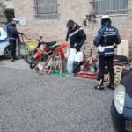 RAVENNA 24/02/2018. CARABINIERI DI SAVIO CONFERENZA STAMPA PER L’ ARRESTO DI 2 PERSONE E REFURTIVA RECUPERATA