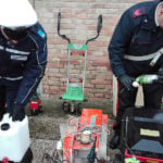 RAVENNA 24/02/2018. CARABINIERI DI SAVIO CONFERENZA STAMPA PER L’ ARRESTO DI 2 PERSONE E REFURTIVA RECUPERATA