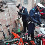 RAVENNA 24/02/2018. CARABINIERI DI SAVIO CONFERENZA STAMPA PER L’ ARRESTO DI 2 PERSONE E REFURTIVA RECUPERATA