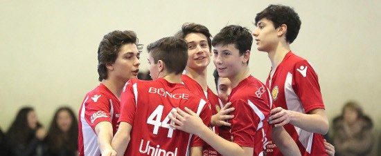 VOLLEY PALLAVOLO BOY LEAGUE. BUNGE RAVENNA UNDER 14.