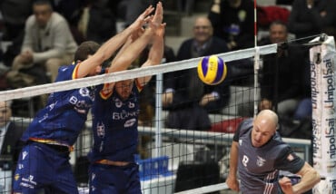 RAVENNA 14/02/2018. VOLLEY PALLAVOLO, QUARTI DI FINALE CHALLENGE CUP. BUNGE RAVENNA SPORT LISBOA BENFICA.